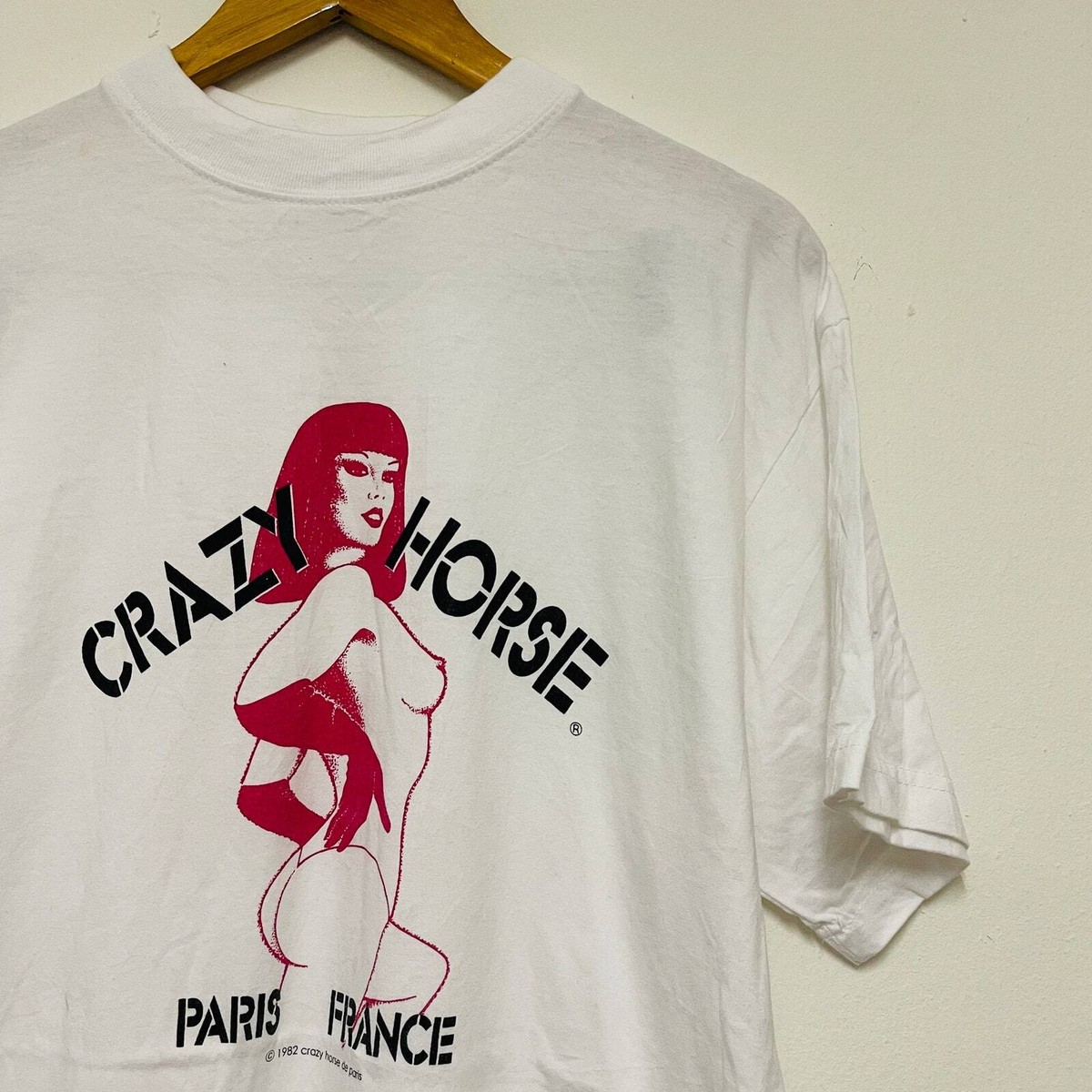 Vintage 80s Crazy Horse De Paris T-Shirt / Dance / Theatre