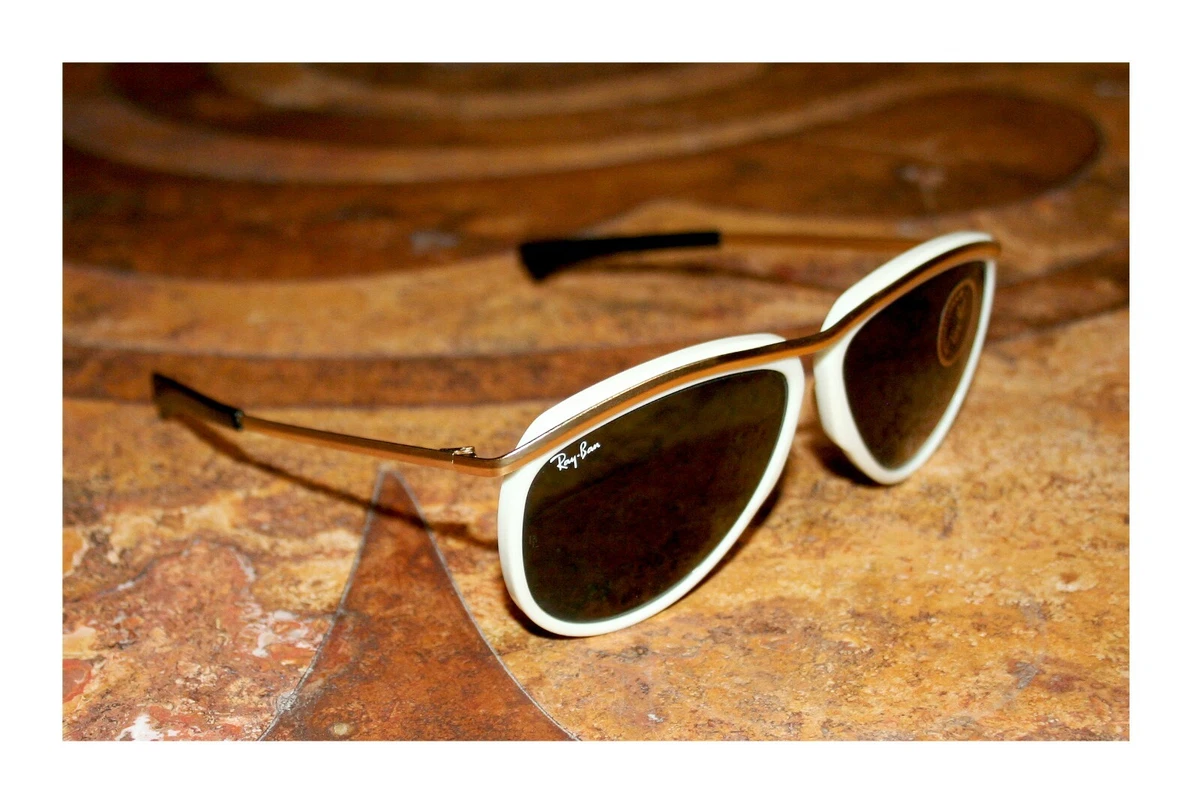 Ray-Ban Gold Vintage 100% UV400 Sunglasses for sale | eBay