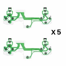 10 Pcs Controller Conductive Films Pad Button Ribbon Flex Cable for PS4 JDM-050