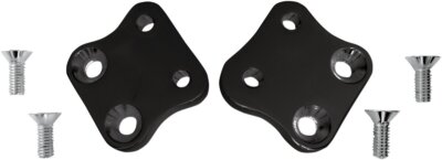 Accutronix FCKB102-B Black Kick Back Plates