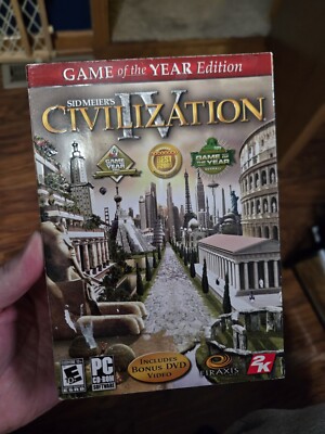 Sid Meier's 4 Civilization Game of the Year Edition PC Game 2006