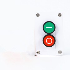 1PC Push Button Station Switch Remote Start Stop Motor AP2 Waterproof Box