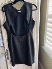 Zara Backless Little Black mini dress US size Large