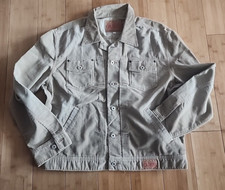 VTG Guess Jeans Corduroy Trucker 'Jean' Jacket Tan/Beige Size L Made In USA