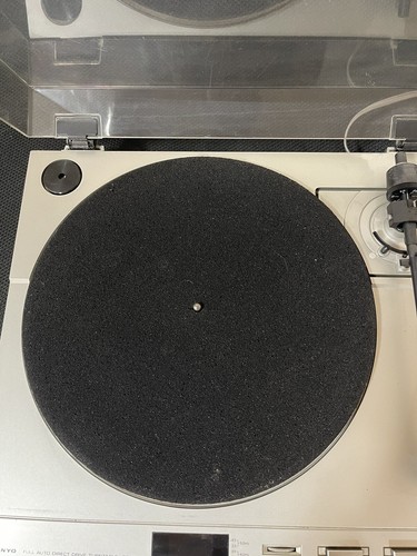 RARE! Vtg Sanyo Turntable TP X3 GREAT CONDITION TESTED WORKING W/ DUST COVER - Picture 2 of 12
