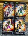 POWER RANGERS Dino Fury Lot 4 Incl. Master Mode Gold Ranger w/ Key 6