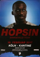 Hopsin - Savageville, KöLn 2017 | Konzertplakat | Poster