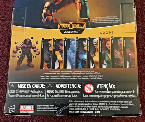 Marvel Legends Series X-Men Rogue w/Juggernaut BAF MF-66 NIB/Factory Sealed - Picture 3 of 12