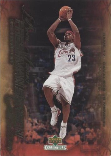 2003 Upper Deck LeBron James (RC) #17 Graded PSA 9 | eBay