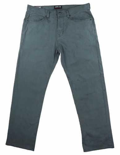 Kirkland Signature Para Hombres Pantalones de cable de 5 Pocket Bedford  Unión Azul | eBay