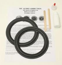 JBL 115 115 H  6.5 SPEAKER FOAM SURROUND REPAIR KIT !!!!