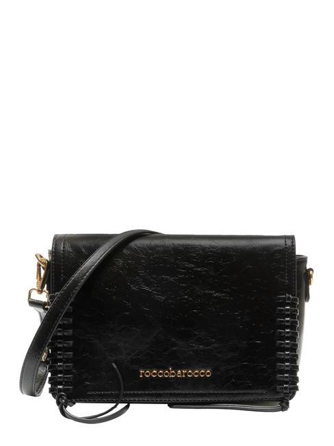 BORSA DONNA ROCCOBAROCCO gea borsa a tracolla ЧЕРНЫЙ И шелта=P ЧЕРНЫЙ RBRB11701