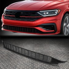 For 19-21 Volkswagen Jetta Gli Black Front Lower Bumper Cover Grille Vw1036151
