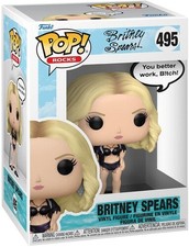 Britney Spears Funko POP! Sayings: Britney Spears - Work B!tch (Vinyl Figure, Co