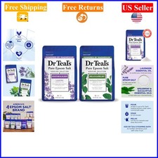 Pure Epsom Salt Lavender  Eucalyptus Duo, 3 lbs each, Pack of 2