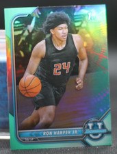 2022 Bowman U. - Green Chrome Refractor - Ron Harper Jr. (RC) #32 (/250)