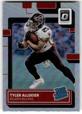 2022 Donruss Optic Tyler Allgeier Holo Rookie #278