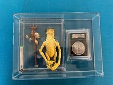 1985 vintage AFA 85+ STAR WARS AMANAMAN WITH COIN Last 17 POTF !!