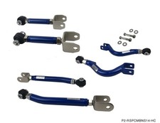 P2M Adjustable Rear Toe, Traction, & Upper Control Arms Set for 240sx S14 New