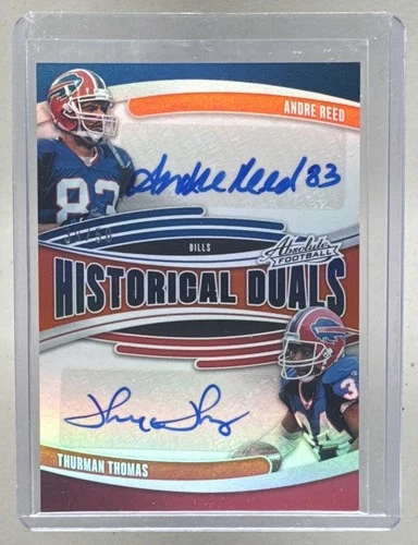 2025 Panini Absolute Andre Reed/Thurman Thomas Orange (RAW)