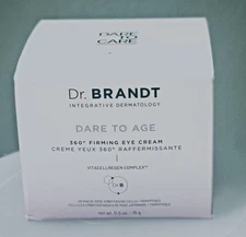 Dr. Brandt Dare to Age 360° Firming Eye Cream 0.5 oz / 15g NEW Anti-Aging