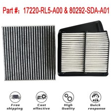 Combo Set Engine & Cabin Air Filter For 2009--2014 Acura TSX 2.4L 3.5L US Stock