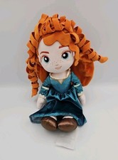 Disney Store Official Disney Princess Brave Merida Plush Doll Medium 14" RARE