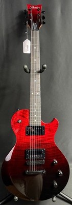 Schecter Solo-II Standard Electric Guitar Flamed Blood Burst Finish