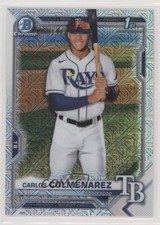 2021 Bowman Chrome Prospects Mega Box Mojo Refractor Carlos Colmenarez mp7