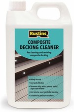Rustins Composite Decking Cleaner - Effective Mold and Mildew Remover | Deep Cl