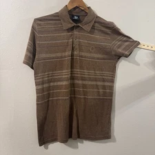Fishbone The Original Polo  Golf Collared Brown Short Sleeve No tag Small/medium