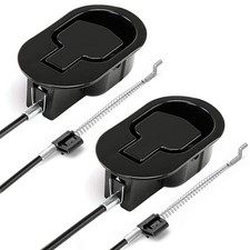 ttmagic 2Pcs Metal Recliner Handle Replacement Parts with Cable, Universal So...