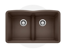 Blanco 442078 DIAMOND Equal Double Low Divide Kitchen Sink
