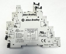 (2) Allen Bradley Relay Socket 700-HN169 Ser. A 250V, 6A