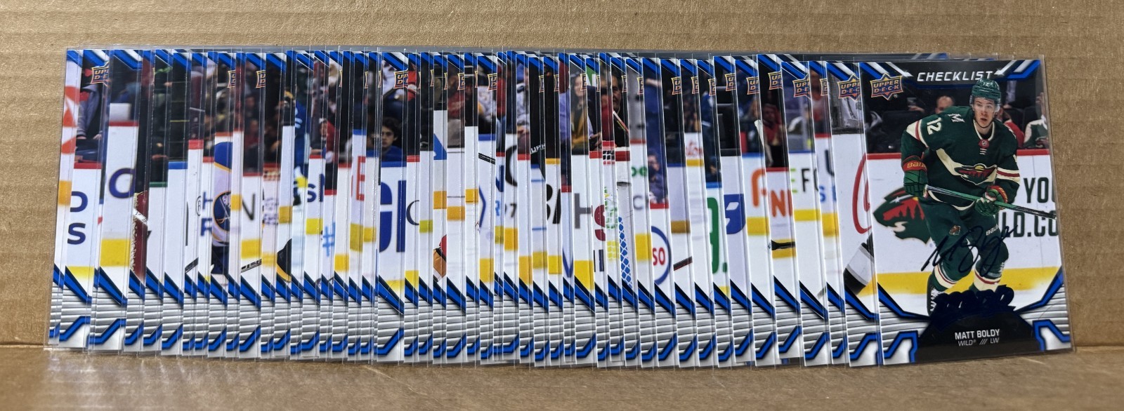 2022-23 Upper Deck MVP 50 Card Set Blue Script SPs and Rookies 201-250