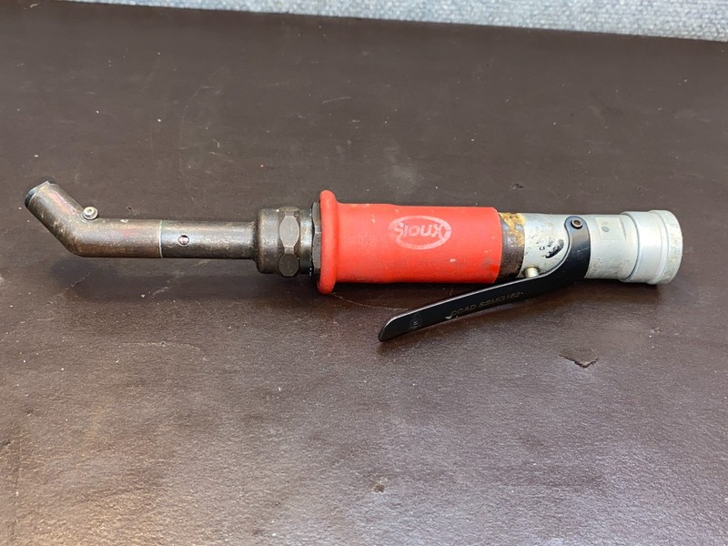 SIOUX TOOLS 1AM1541 PNEUMATIC 45 DEGREE ANGLE AIR DRILL 2800 RPM (NEEDS REPAIRS)