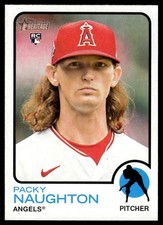 2022 Topps Heritage High Number Packy Naughton Rookie Angels #665