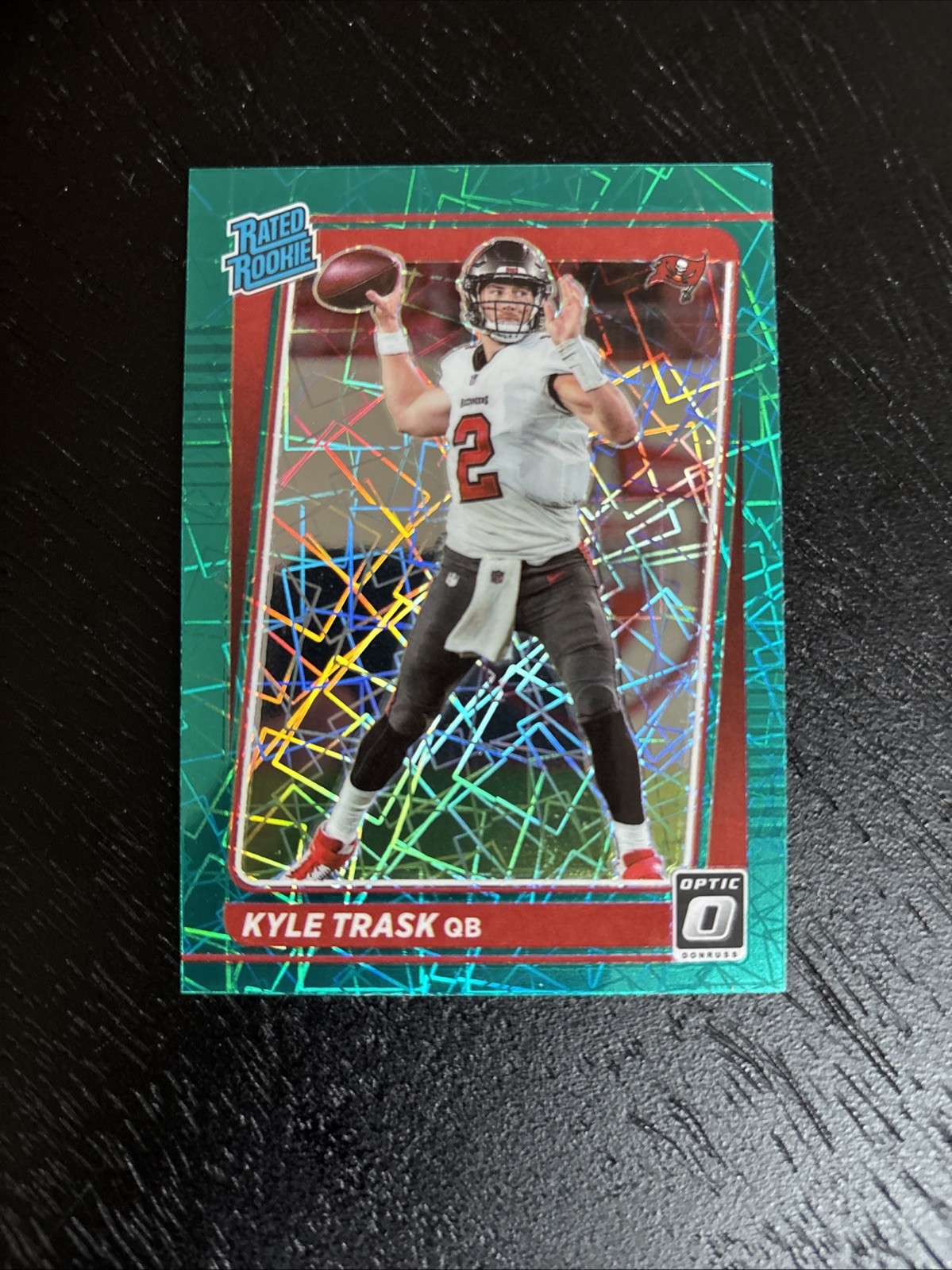 2021 Panini Donruss Optic Rated Rookie Green Velocity Kyle Trask Rc #209