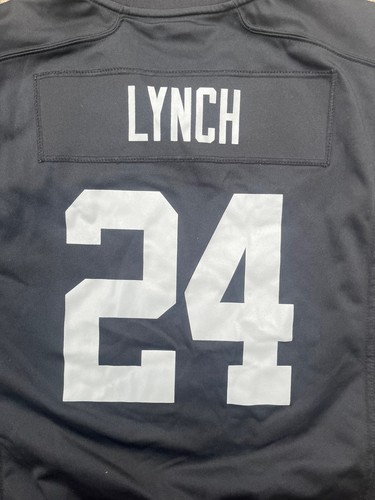 Marshawn Lunch Oakland Las Vegas Raiders NFL Jersey Youth Kids Size xL (18-20) - Picture 6 of 6