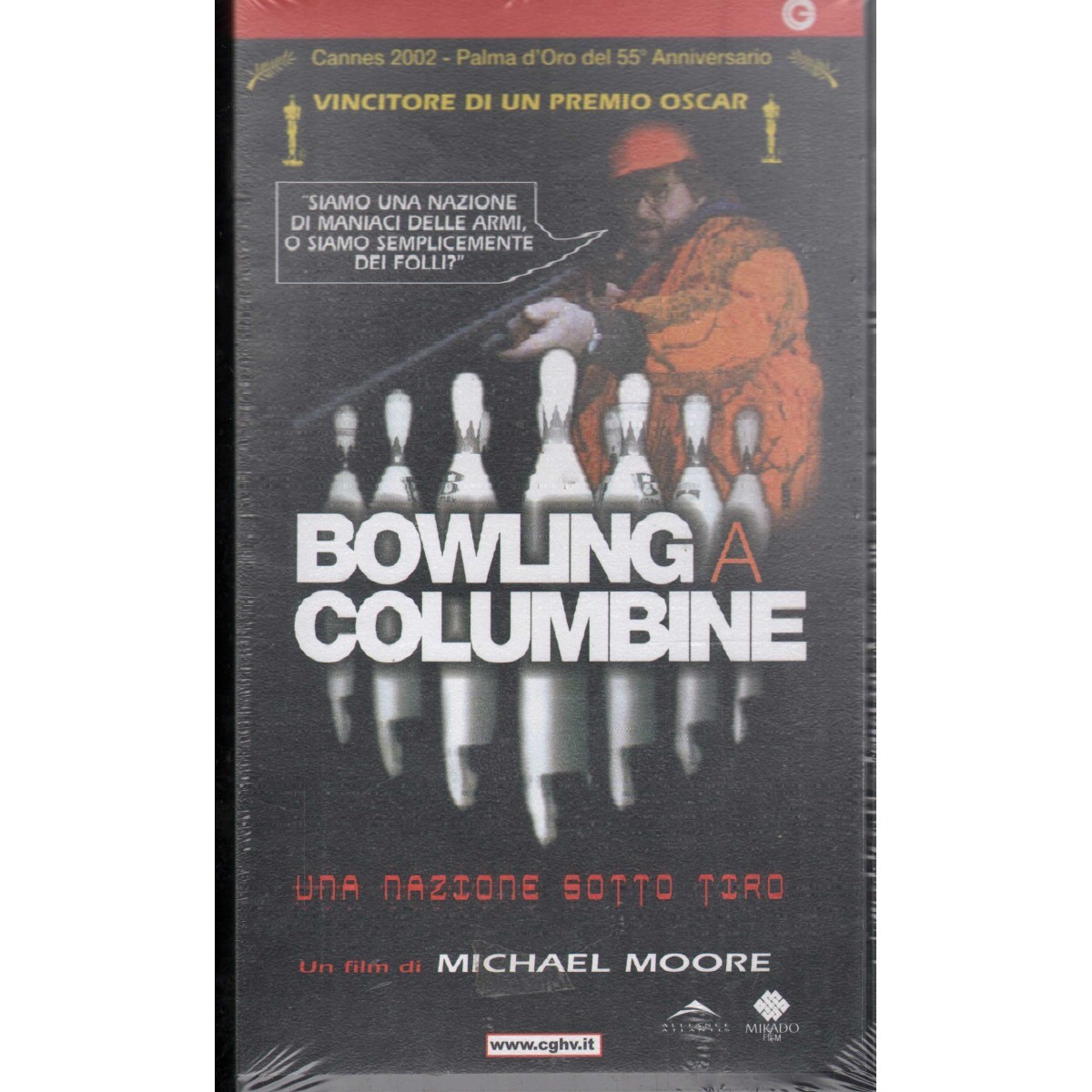 Bowling A Columbine VHS Michael Moore Univideo - PSC3939 Sealed