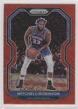 2020-21 Panini Prizm Ruby Wave Prizm Mitchell Robinson #170 0b3