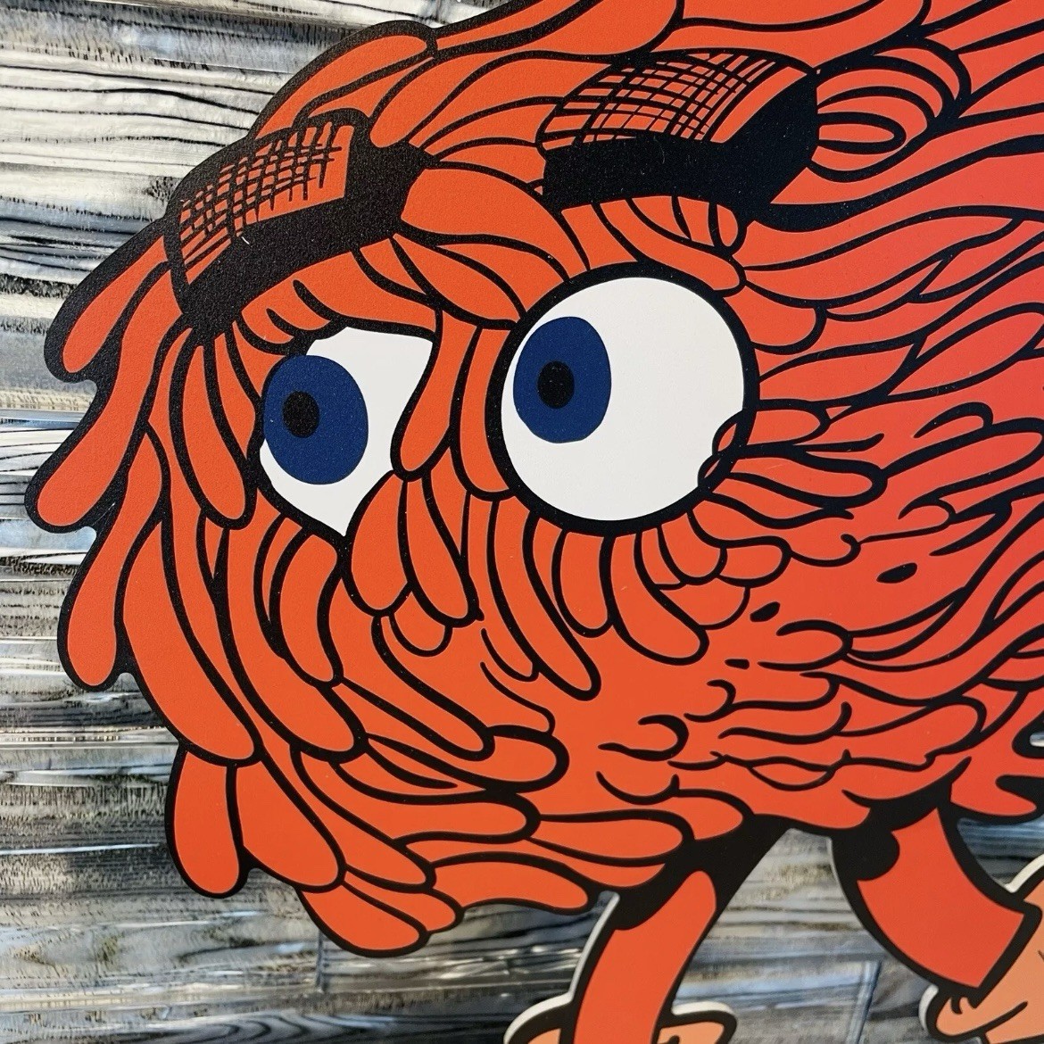 🍔 Vintage McDonalds Sign Americana Advertisement Fry Guy