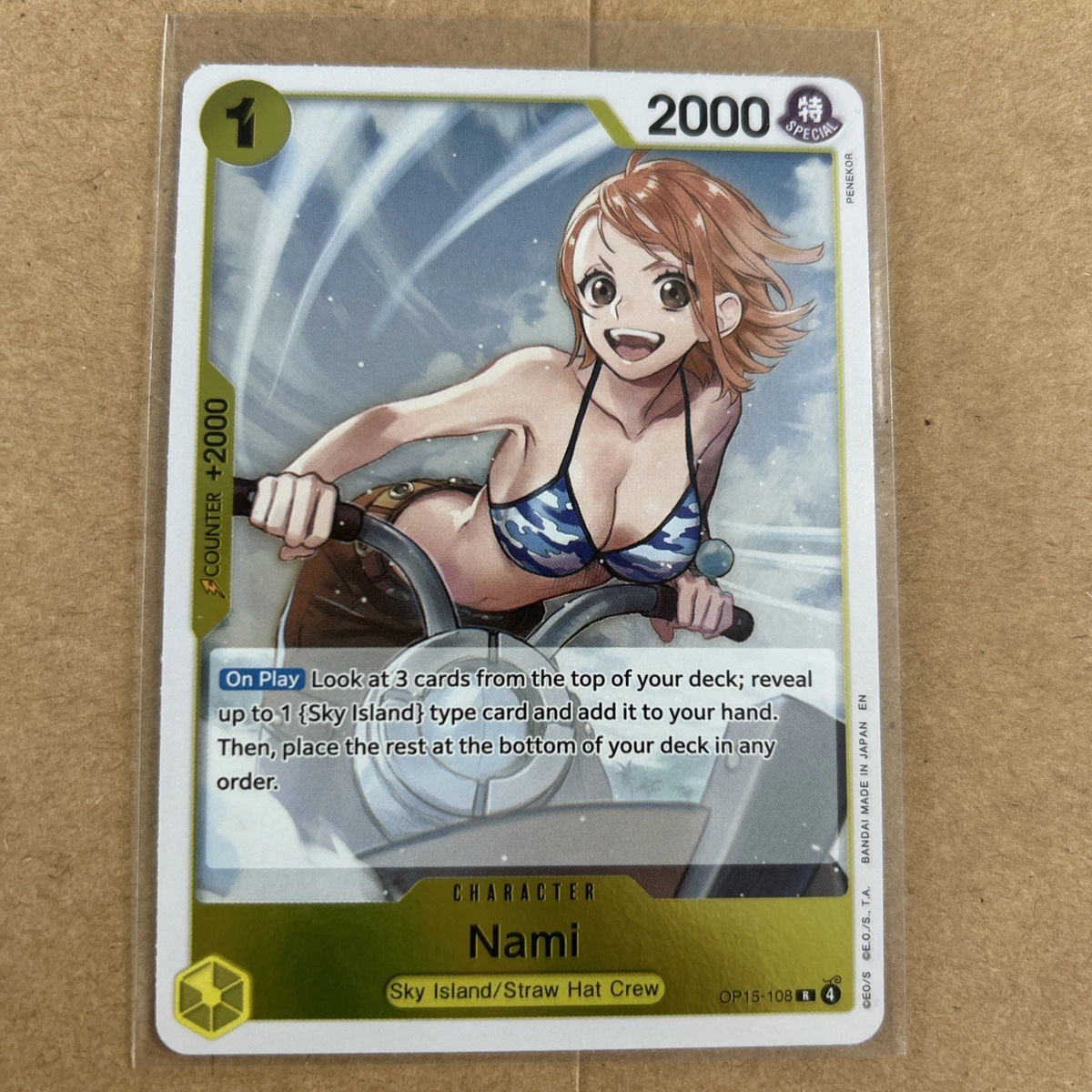Nami OP15-108 Adventure on Kami's Island for sale | eBay