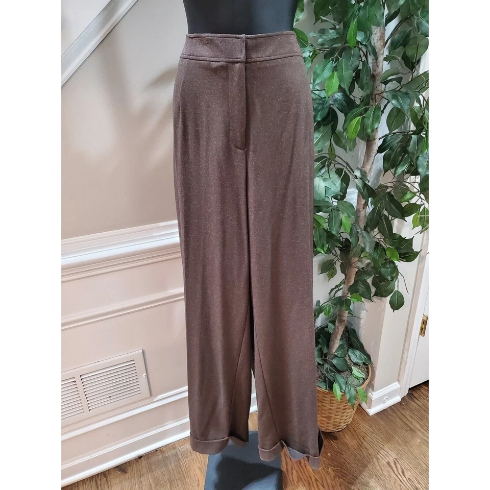 Traje Norton McNaughton Mujer Marrón Poliéster Cremallera Completa Chaqueta (20W) y Pantalón (22W) Foto 2 de 4