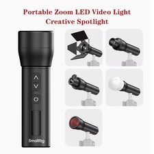 SmallRig RF-05B Portable Zoom LED Video Light Mini Spotlight CRI 96 1900K-8000K