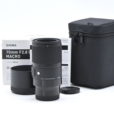 SIGMA Art 70mm F2.8 DG Macro for Sony E Mount [Exc++] US Stock