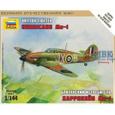 ZVEZDA ZV6173 1:144 Hawker Hurricane Mk.1