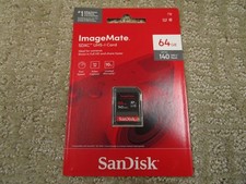 Sandisk SD Memory Card 64GB SDXC UHS-I Full HD