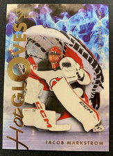 2025-26 UPPER DECK FLAIR HOT GLOVES JACOB MARKSTROM #HG-13