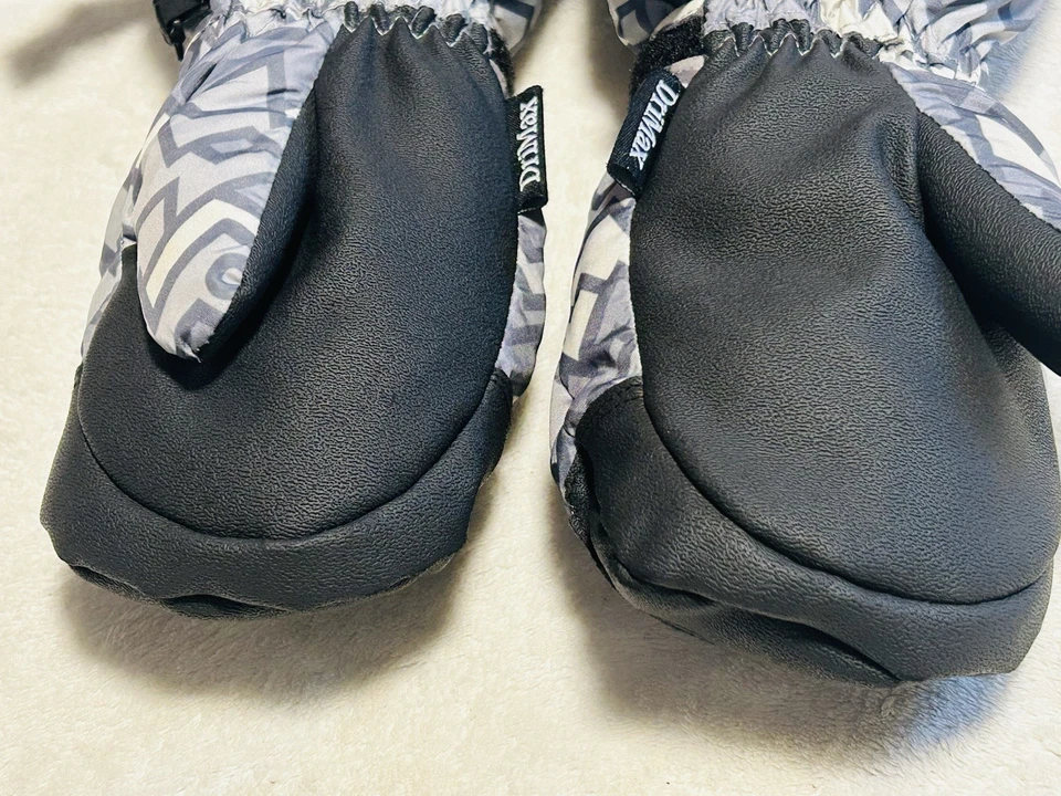 Guantes de manopla Gordini unisex-niño envolventes Geo Peaks gris/blanco talla grande Foto 4 de 4